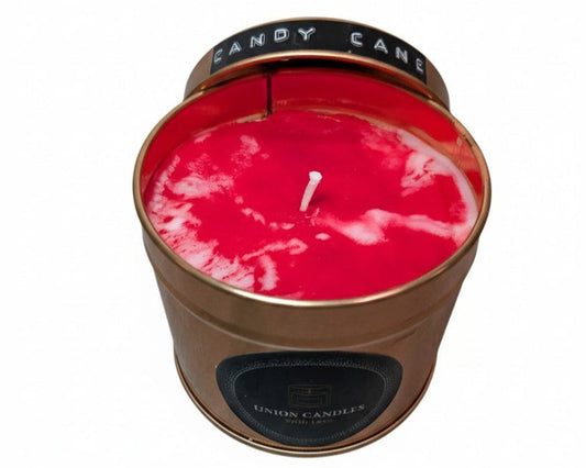 Candy Cane Candle